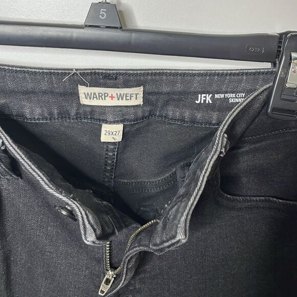 Warp + Weft JFK New York Skinny Jeans Size 29/27 - Picture 7 of 8
